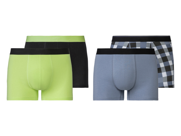  Zobrazit na celou obrazovku LIVERGY® Pánské boxerky s BIO bavlnou, 2 kusy - Obrázek 1