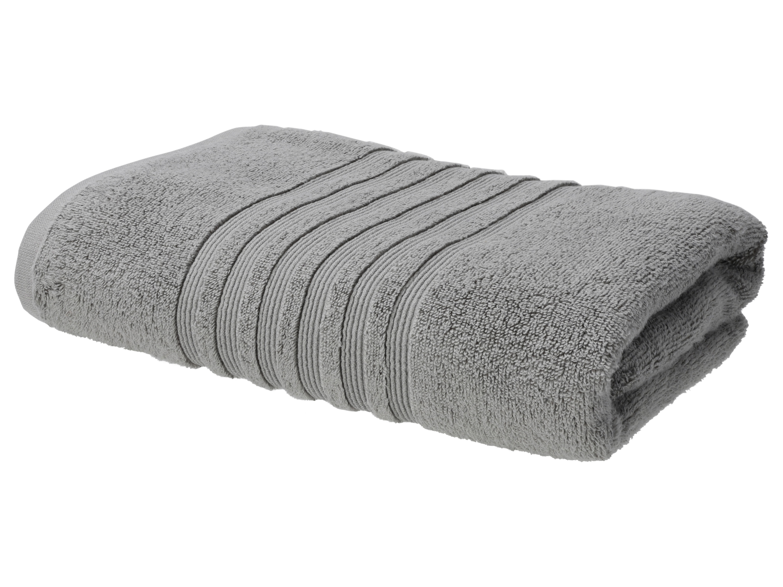 Livarno® Froté osuška Zero Twist, 70 x 140 cm, 500 g/m2 (šedá)