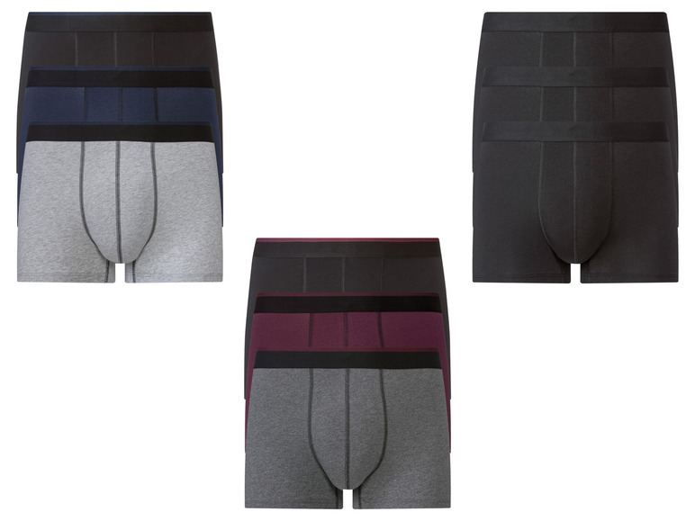  Zobrazit na celou obrazovku LIVERGY® Pánské boxerky, 3 kusy - Obrázek 1