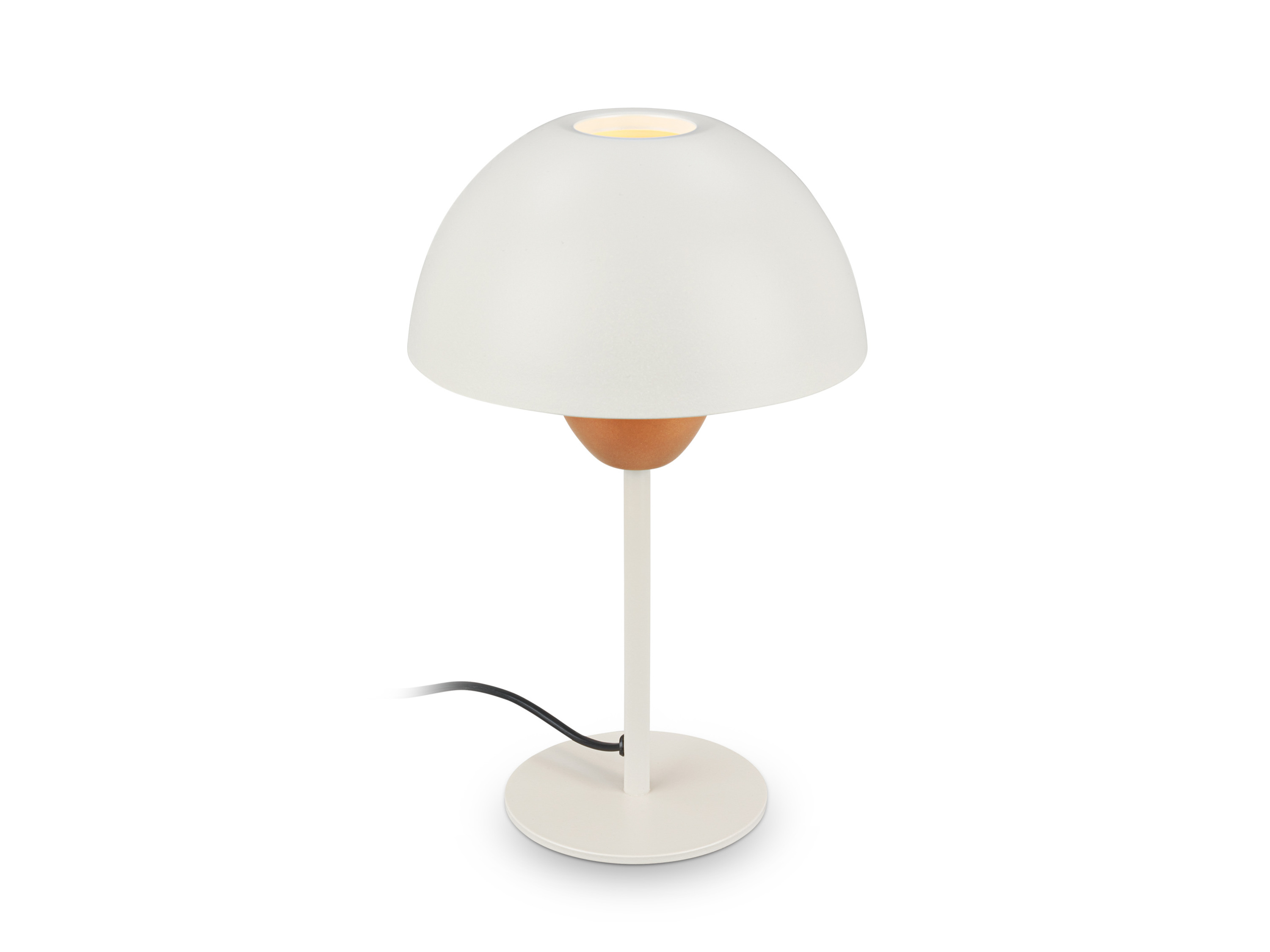 Briloner Stolní lampa Gryde (Teplá šedá, Káva)
