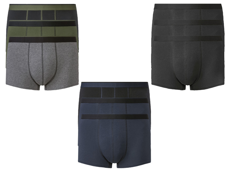  Zobrazit na celou obrazovku LIVERGY® Pánské boxerky XXL, 3 kusy - Obrázek 1