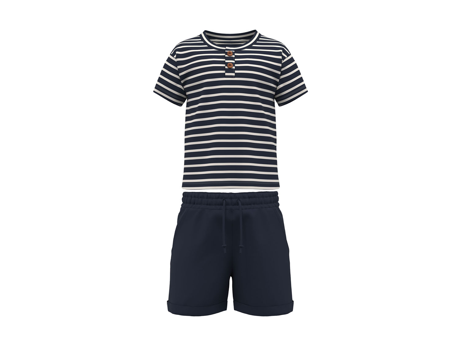lupilu® Chlapecká souprava s BIO bavlnou, 2dílná (134/140, navy modrá)