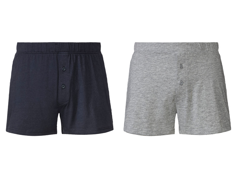  Zobrazit na celou obrazovku LIVERGY® Pánské boxerky, 2 kusy - Obrázek 1