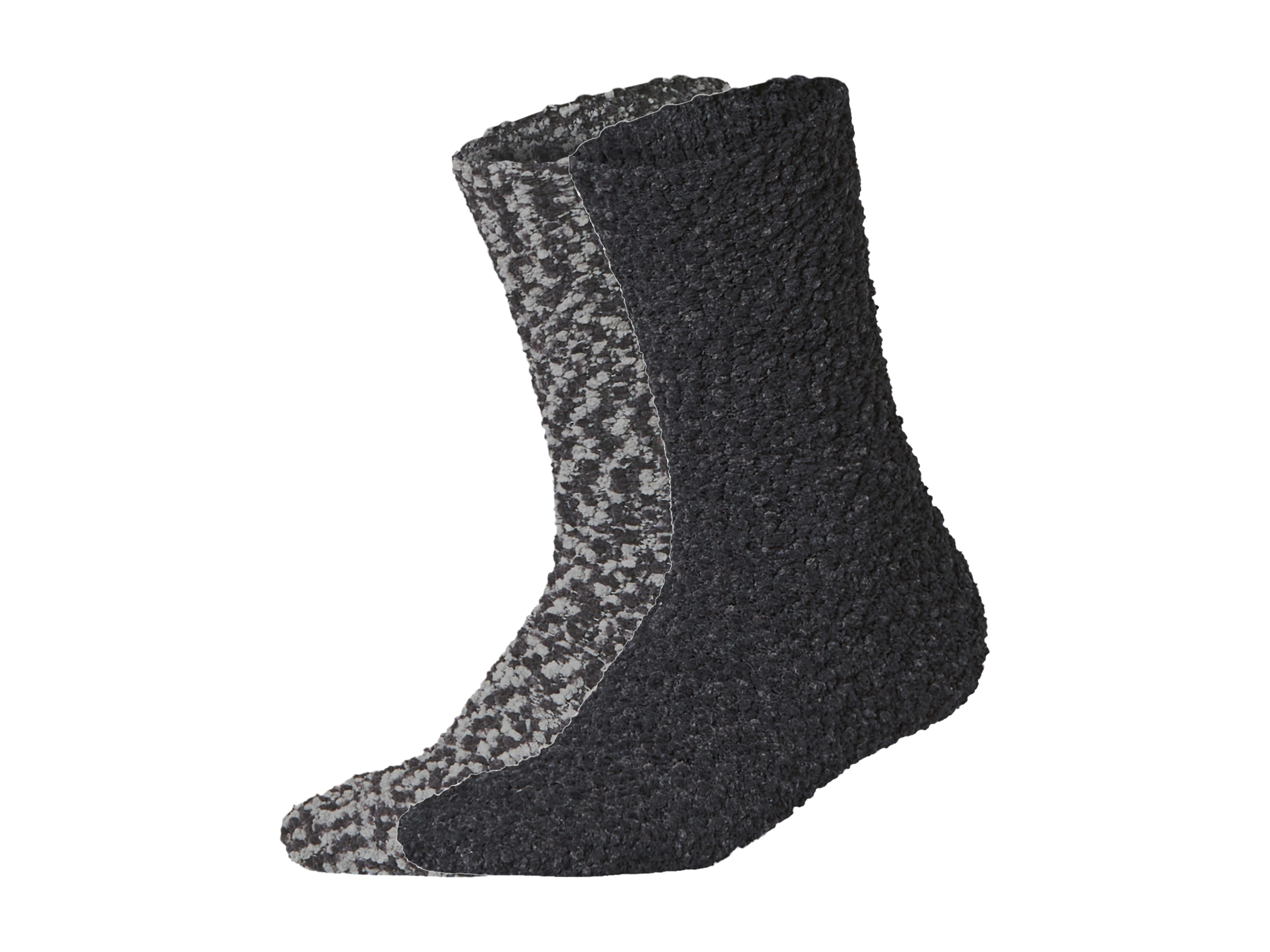 esmara® Dámské hebké ponožky, 2 kusy (šedá, 39-42)