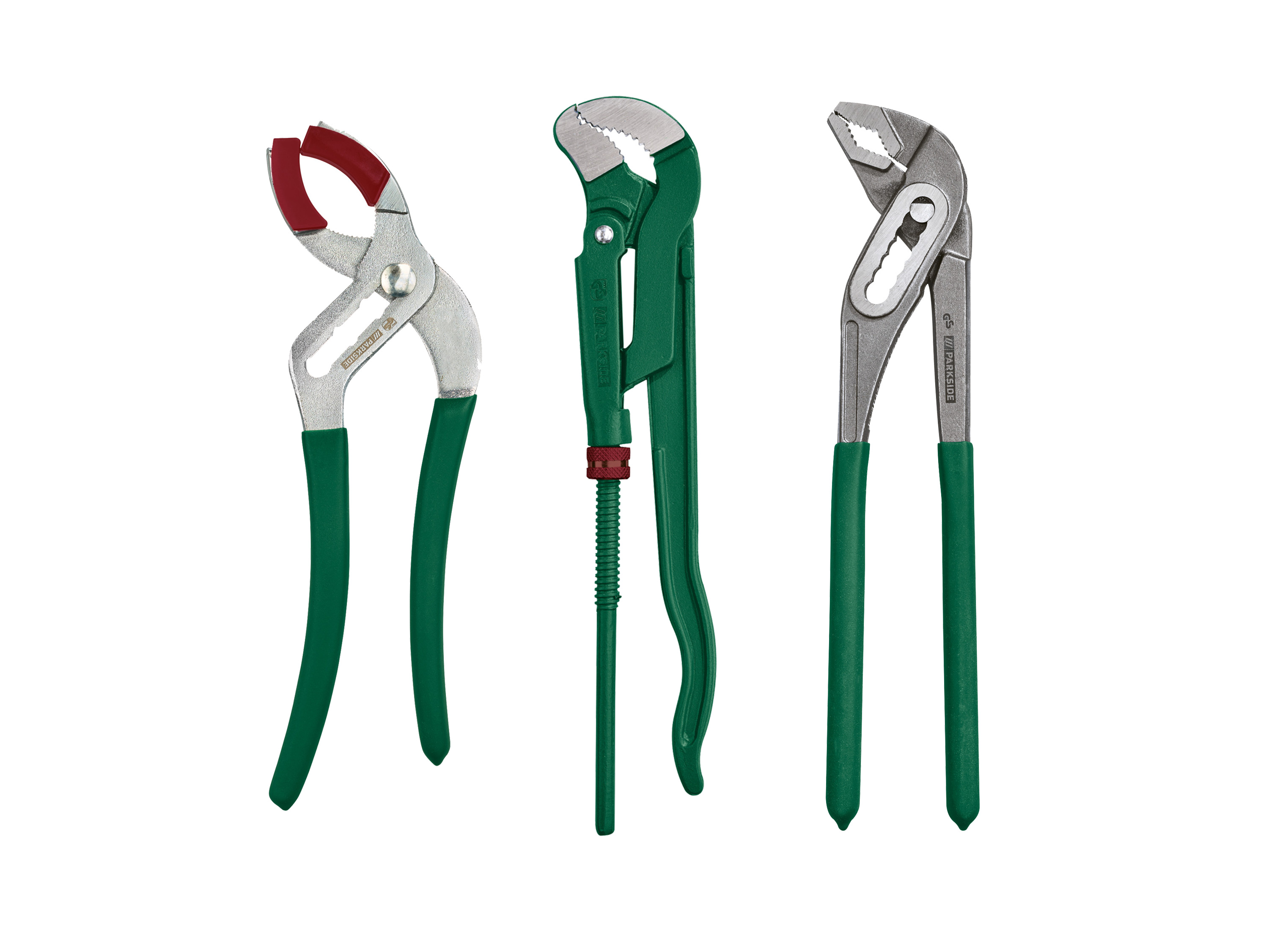 Parkside® Sada instalatérských kleští / Hasák (sada instalatérských kleští)