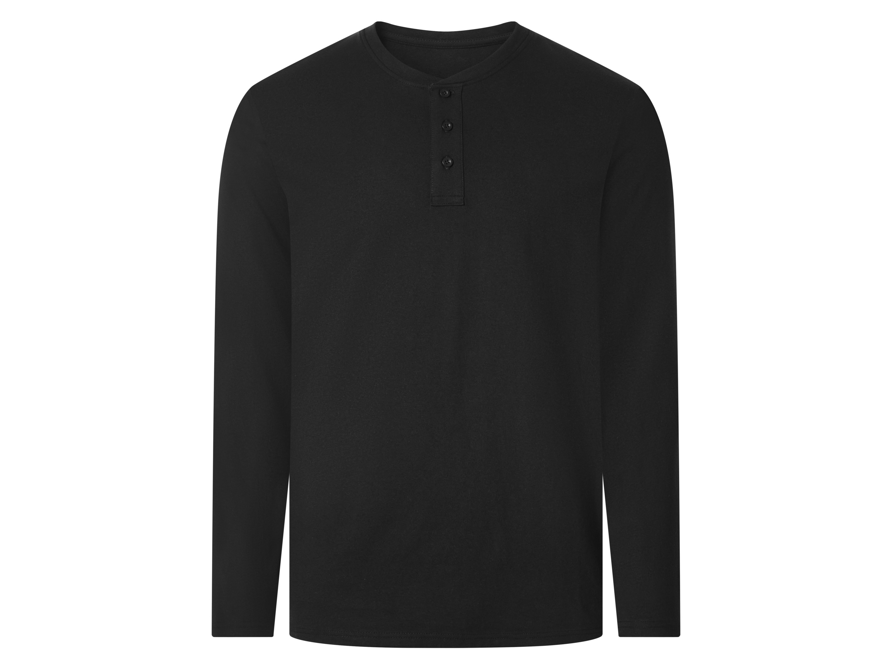 esmara Men Pánské triko s dlouhými rukávy (černá, XL (56/58))