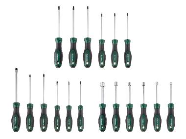 PARKSIDE® Sada šroubováků / Sada nástrčných klíčů a šroubováků, 6dílná