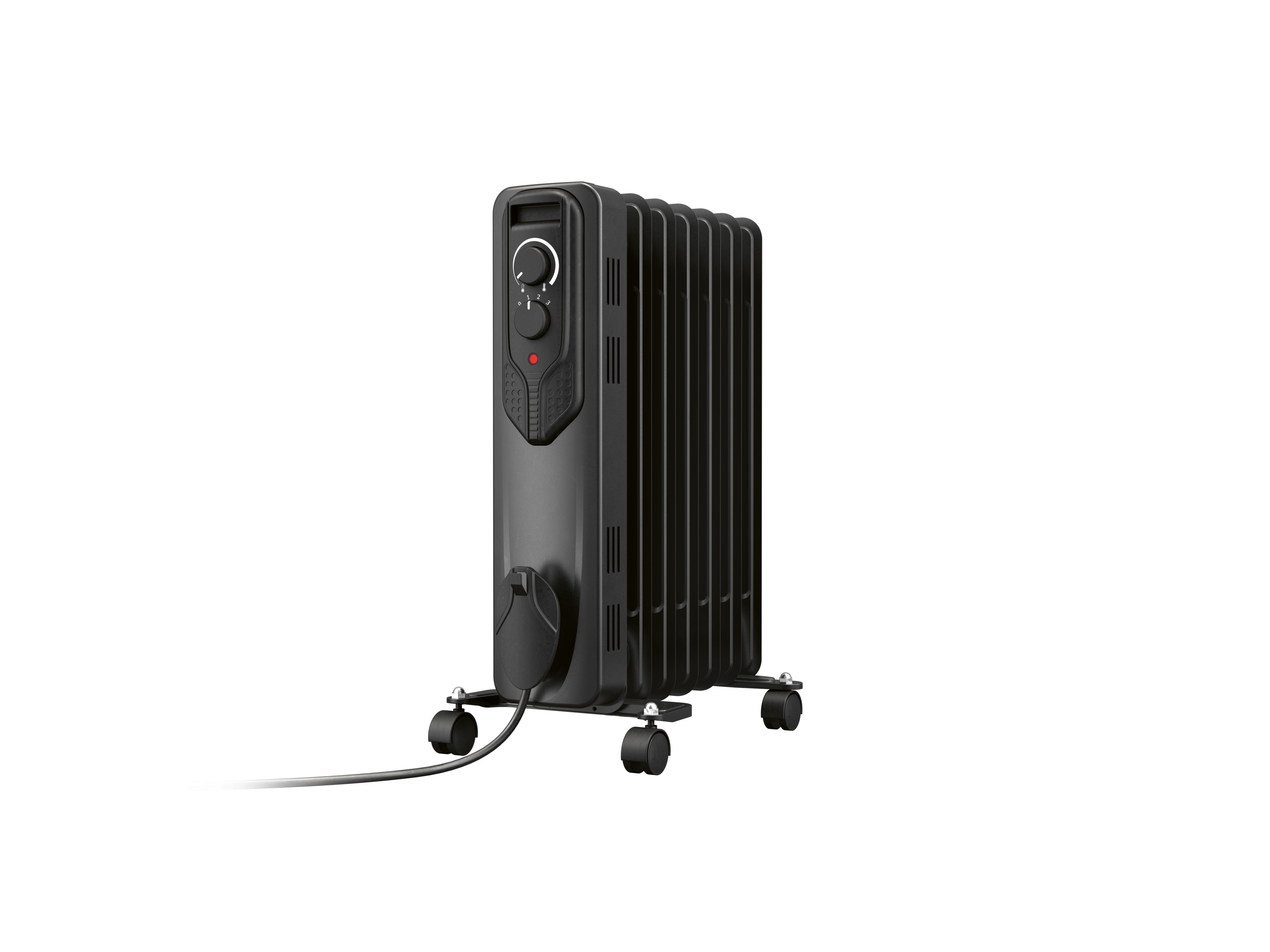 Tronic® Olejový radiátor TOR 1500 H1 (černá)
