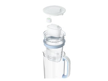 BRITA Skleněná filtrační konvice, včetně 1x MAXTRA PRO Pure Performance