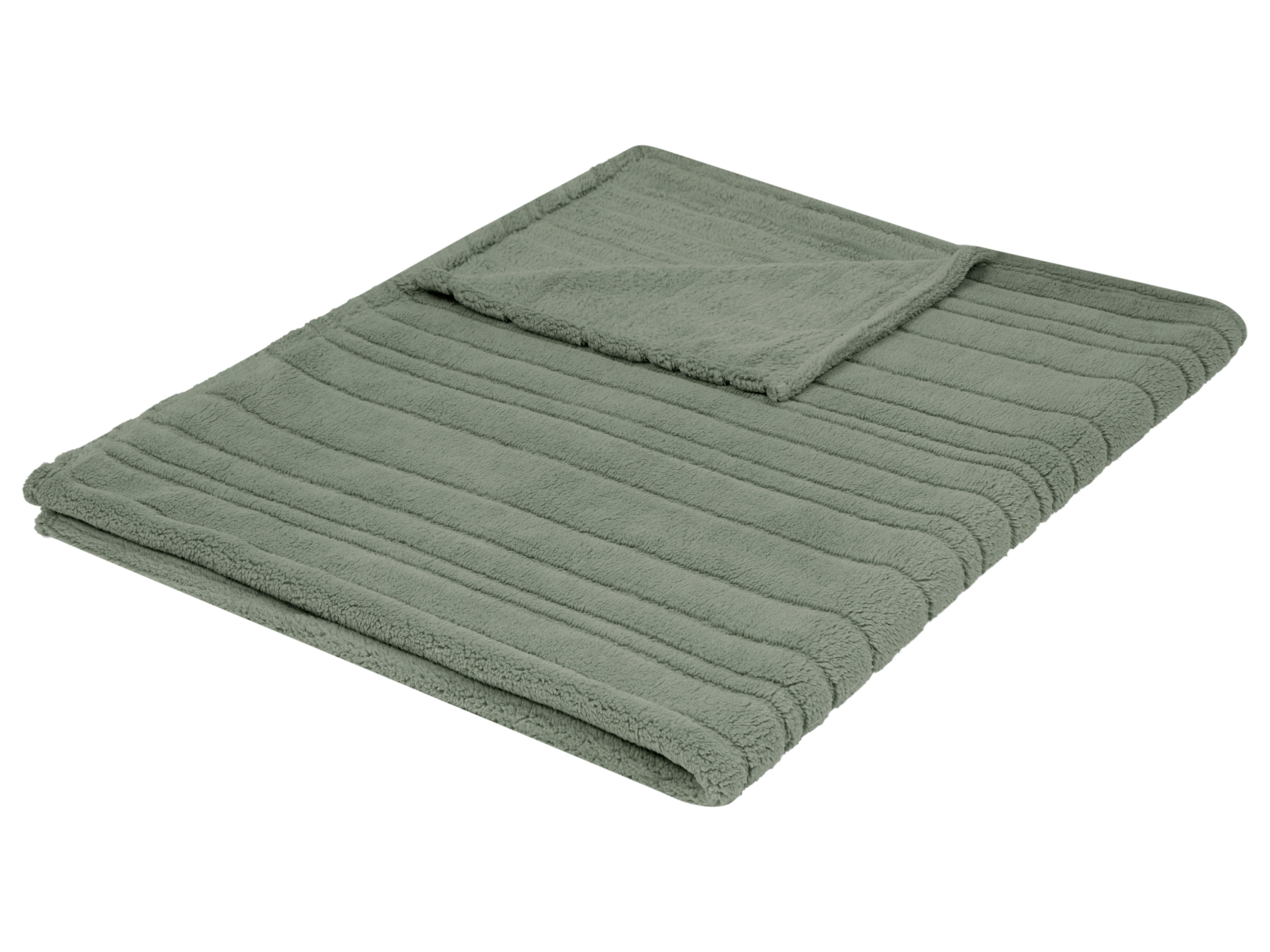 Livarno® Hebká deka, 150 x 200 cm (zelená)