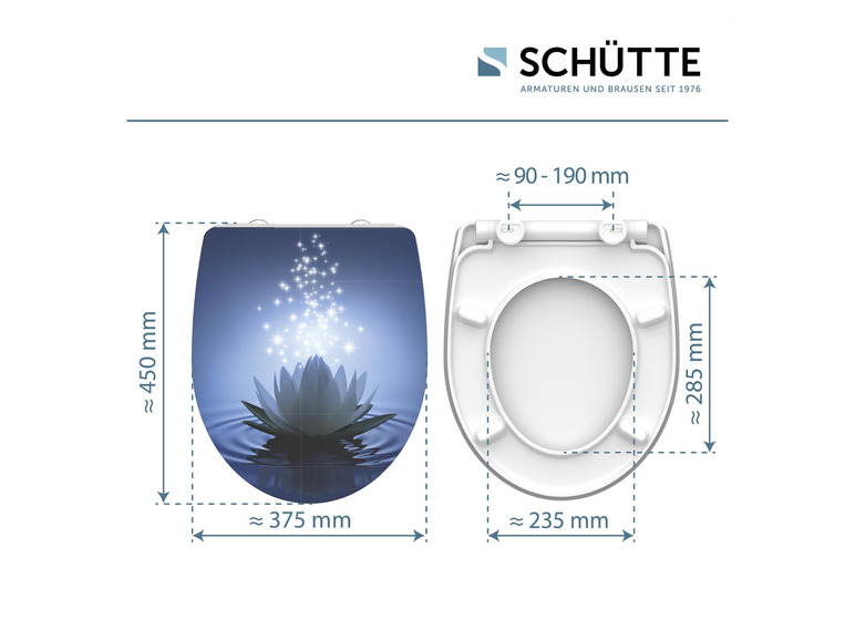  Zobrazit na celou obrazovku Schütte Záchodové prkénko se zpomalovacím mechanismem - Obrázek 43