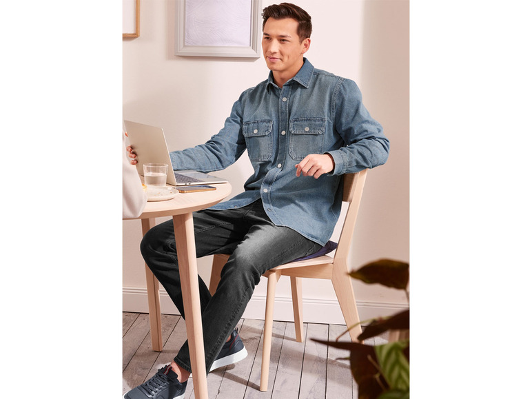  Zobrazit na celou obrazovku Pánské džíny "Slim Fit" - Obrázek 3