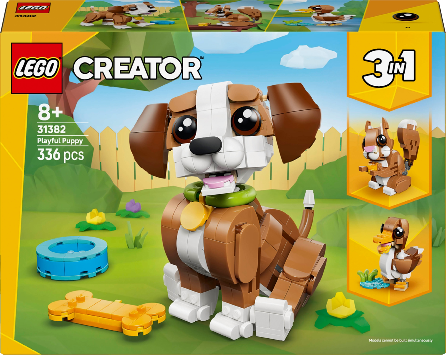 Lego® Creator 31382 Roztomilá zvířata: Roztomilé štěňátko