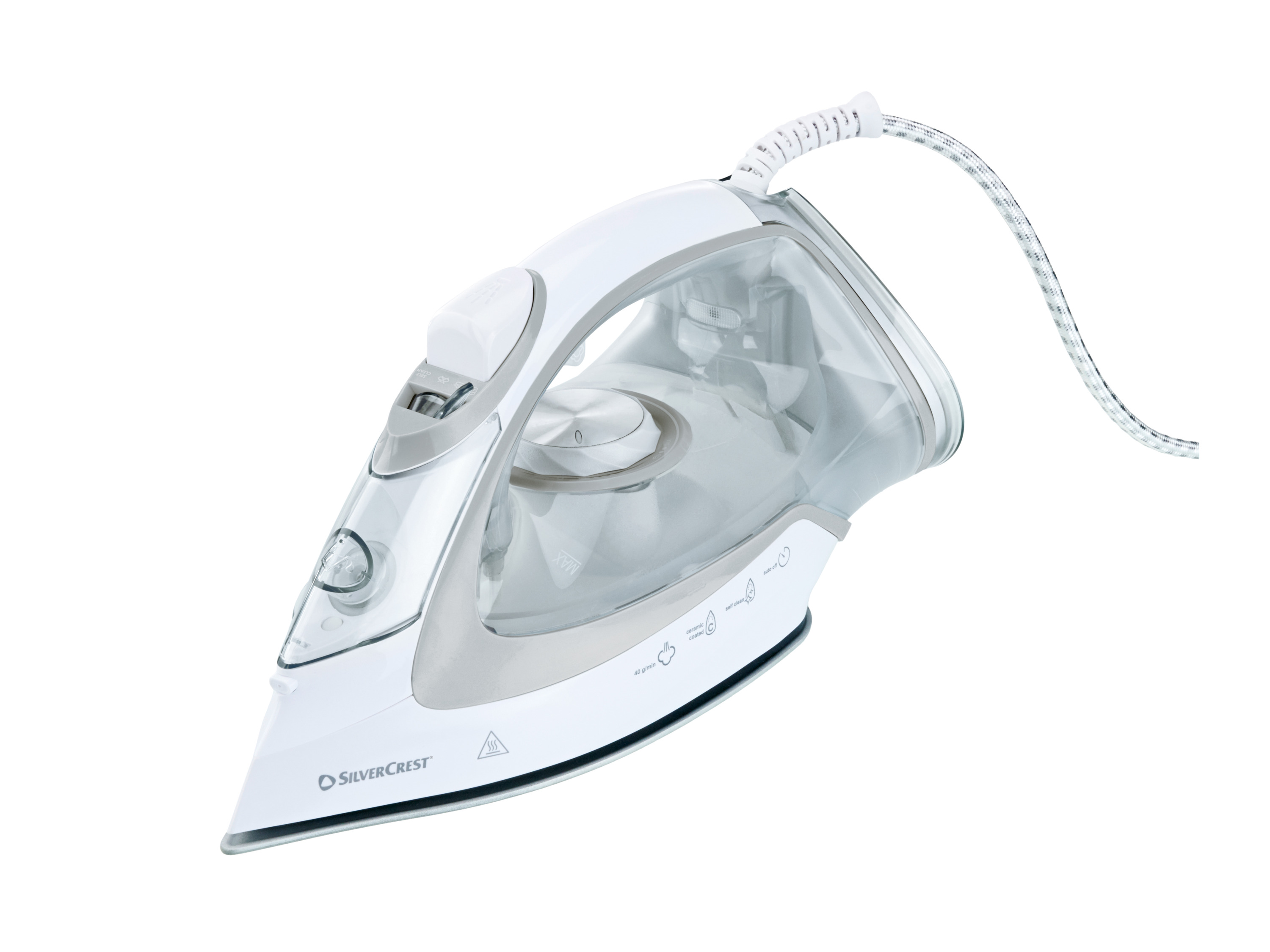 Silvercrest® Napařovací žehlička Sdbb 2800 A1 (světle šedá)