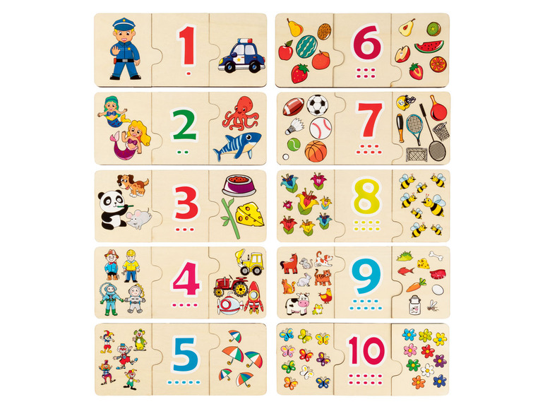  Zobrazit na celou obrazovku Playtive Dřevěné puzzle - Obrázek 27