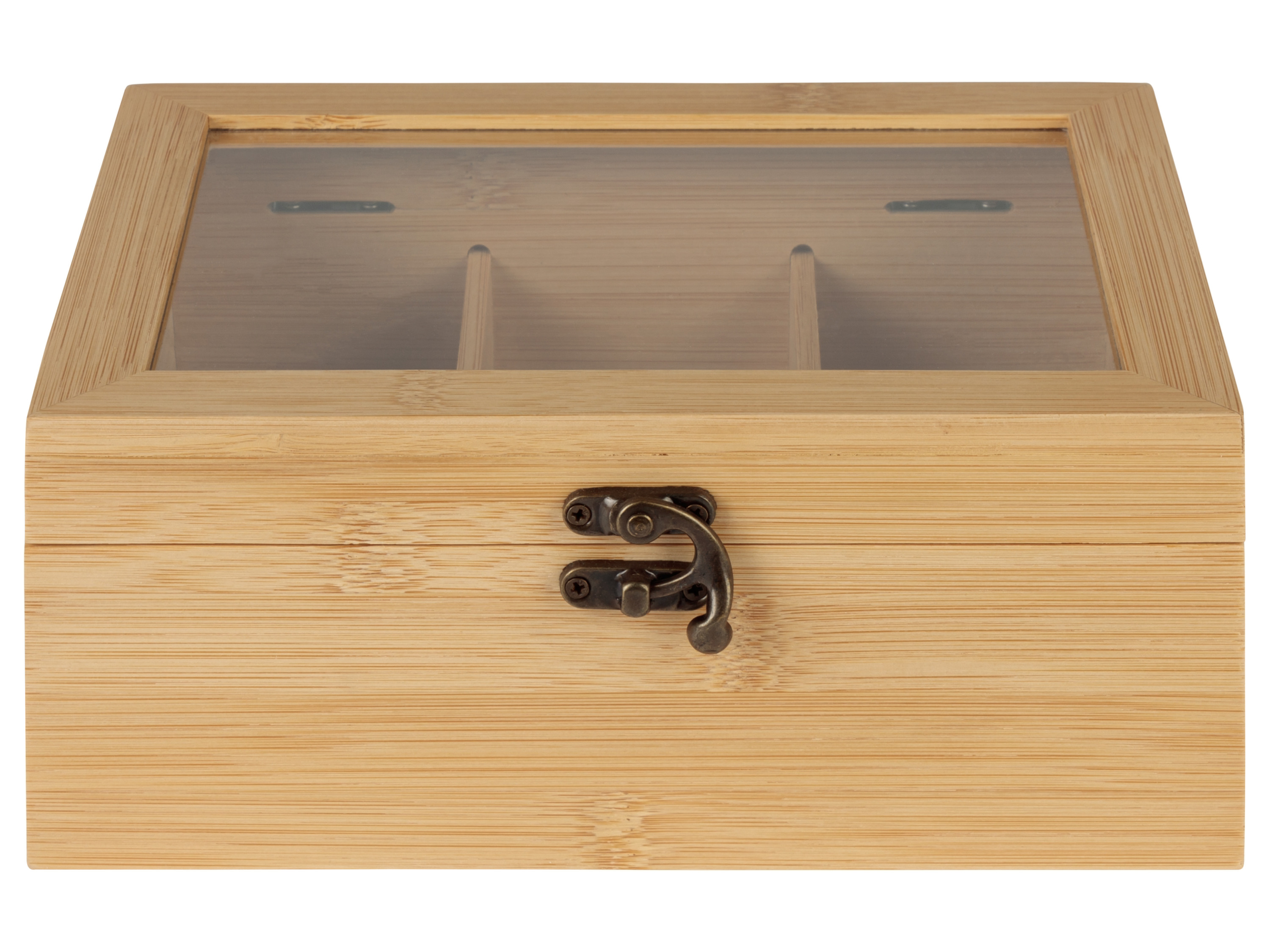 Livarno home Bambusový box na čaj / Sada bambusových prkének (box na čaj)