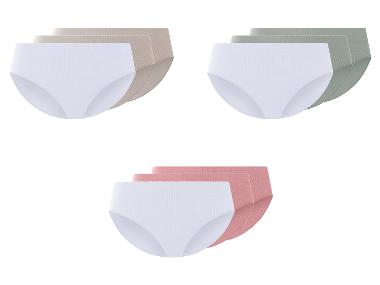 esmara® Dámské bezešvé kalhotky, 3 kusy