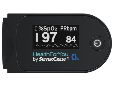 SILVERCREST® PERSONAL CARE Pulzní oxymetr s Bluetooth® SPO 55