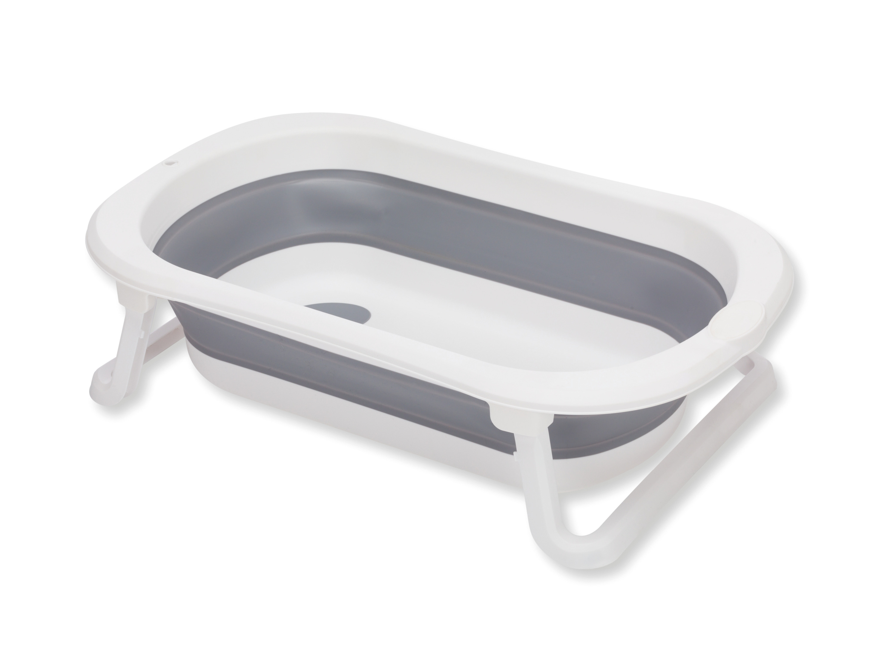 Fillikid Skládací dětská vanička Orca grey-white