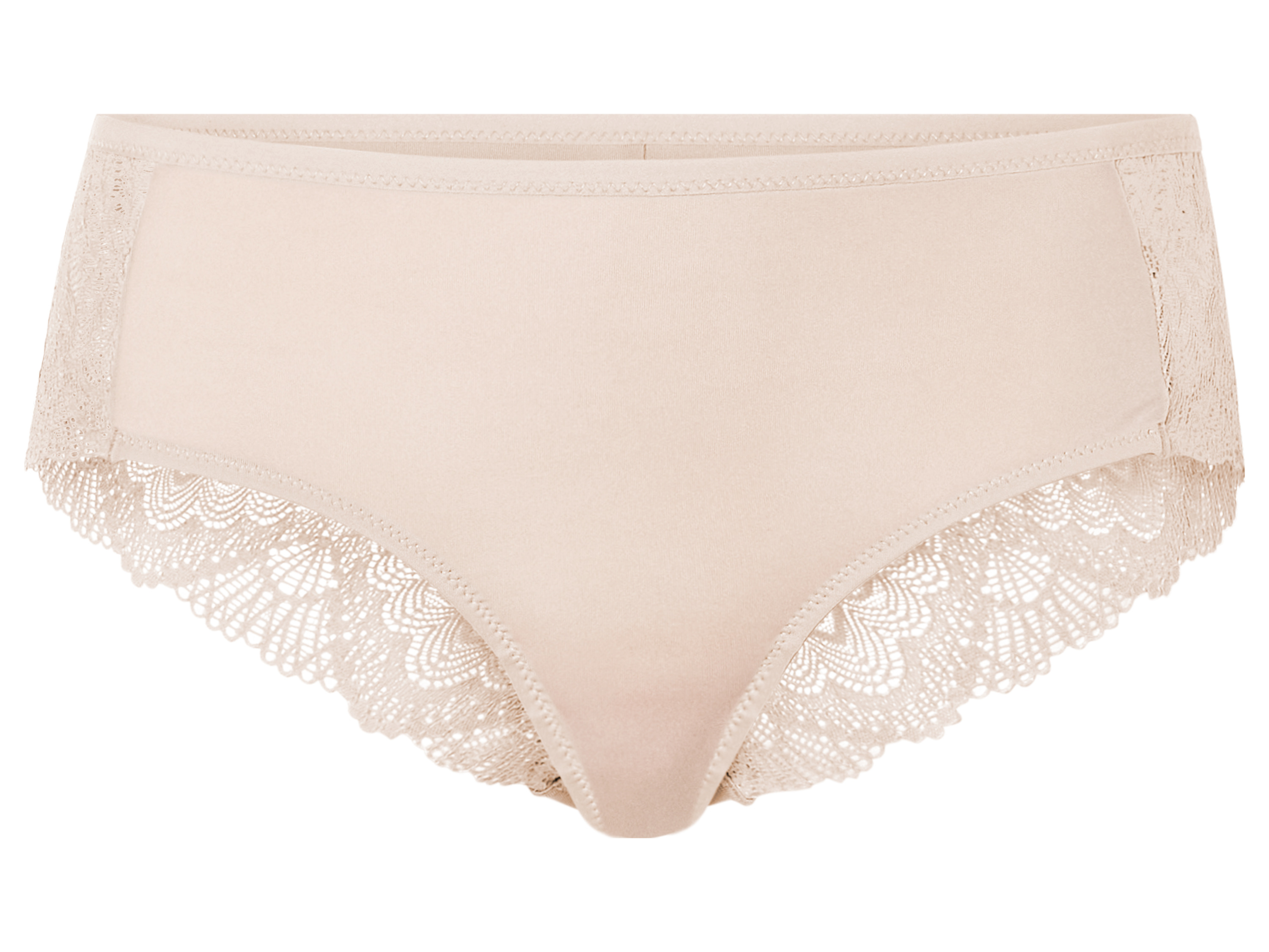 esmara® Dámské kalhotky s krajkou, 2 kusy (S(36/38), světle růžová)