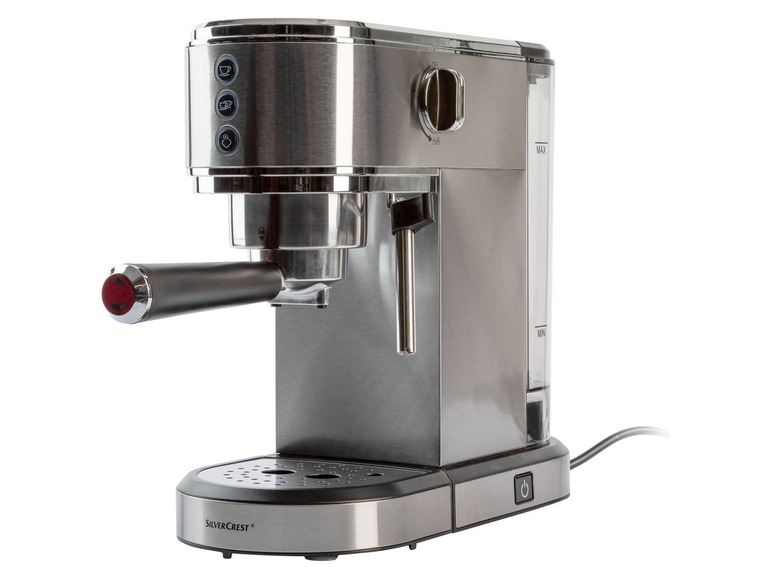 SILVERCREST Espresso pákový kávovar Slim SSMS 1350 B