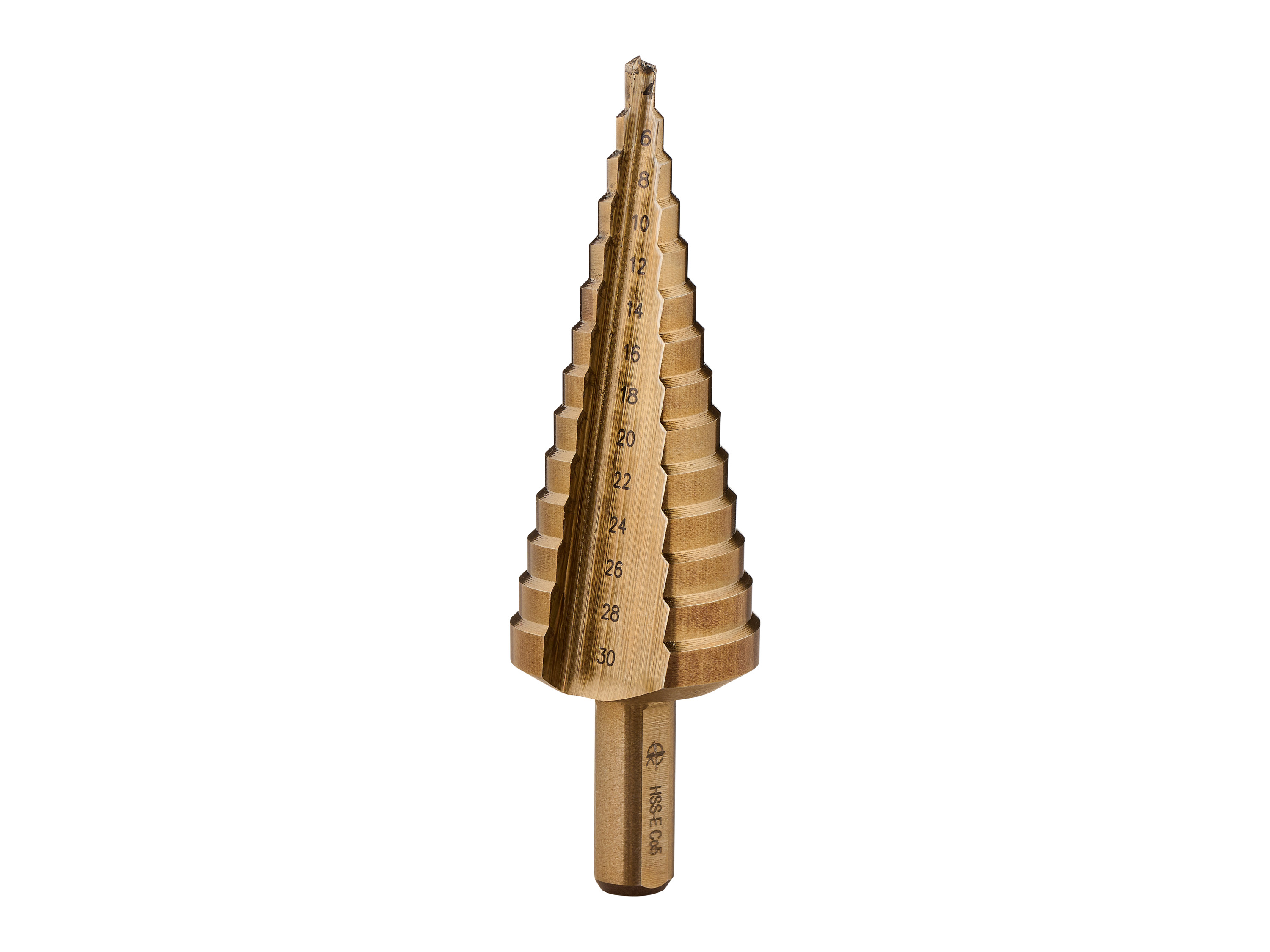 Parkside Performance® Sada stupňovitých / HSS spirálových vrtáků (stupňovitý vrták 4-30 mm)