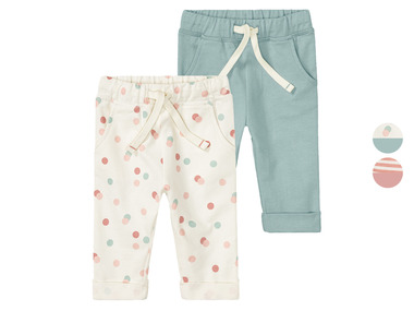 lupilu® Dívčí kalhoty „Jogger" BIO
