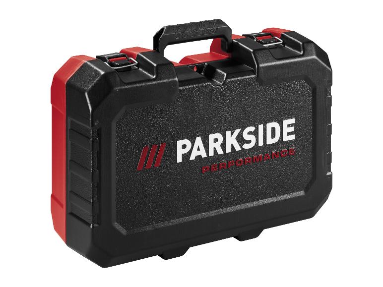 Box na nářadí PARKSIDE PERFORMANCE v černo-červeném designu