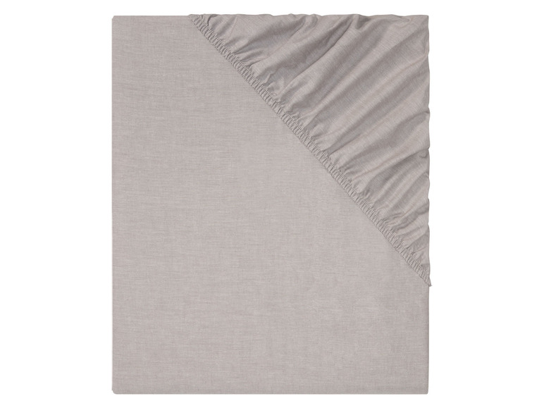  Zobrazit na celou obrazovku LIVARNO home Napínací prostěradlo Chambray, 180–200 x 200 cm - Obrázek 2