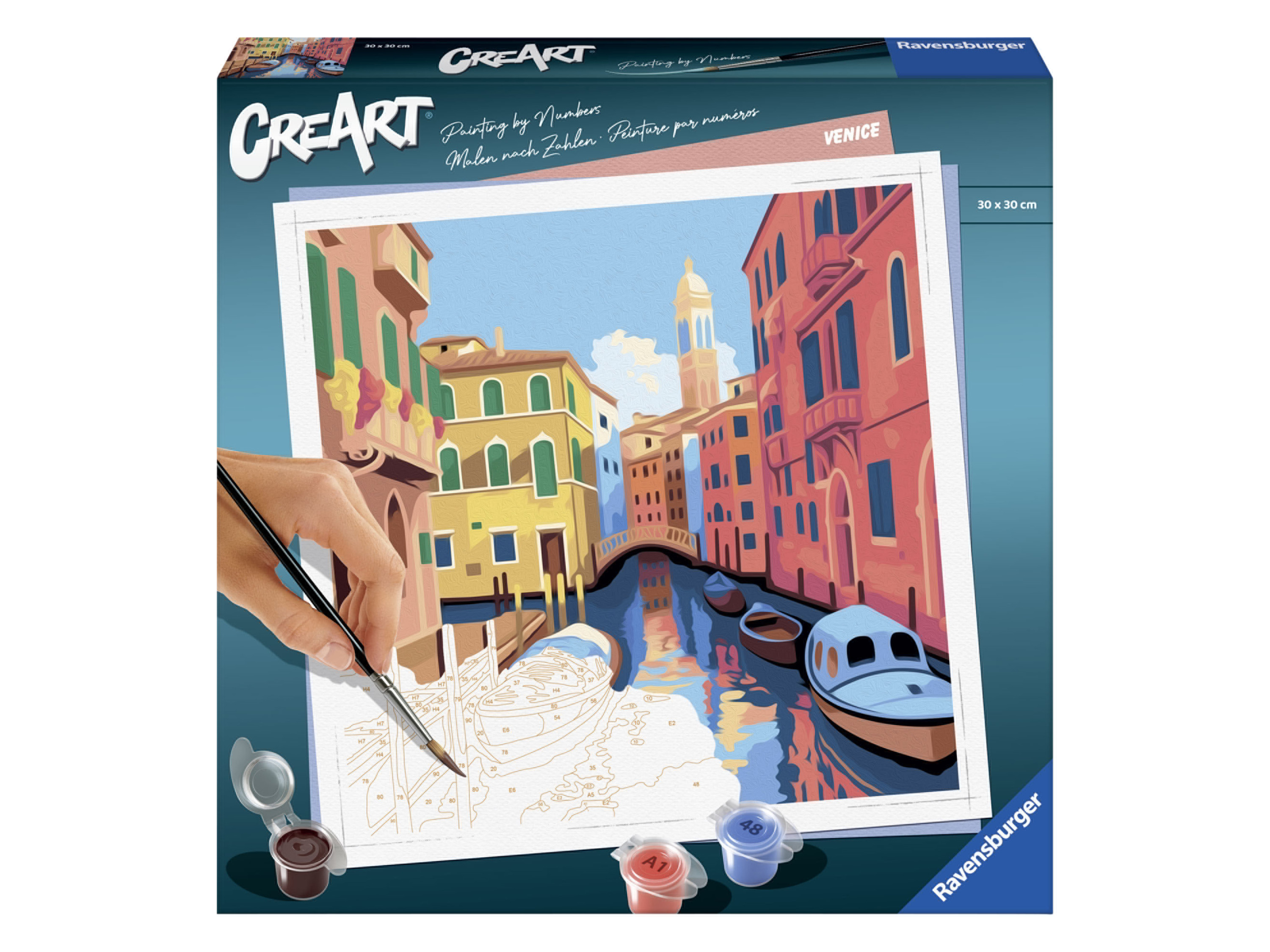 Ravensburger Malování podle čísel (Benátky)