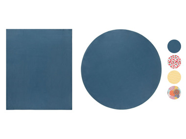 LIVARNO home Omyvatelný ubrus, Ø 160 cm / 130 x 160 cm