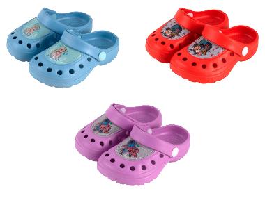 Dívčí nazouváky s 3D efektem