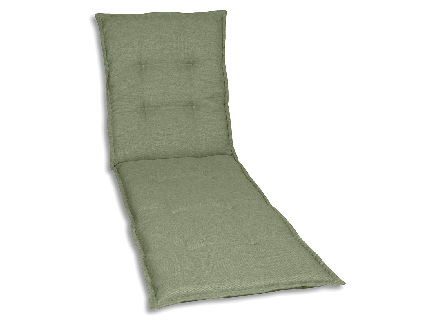 Go-De Textil Sada zahradních podsedáků Uni (podsedák na lehátko, světle zelená)