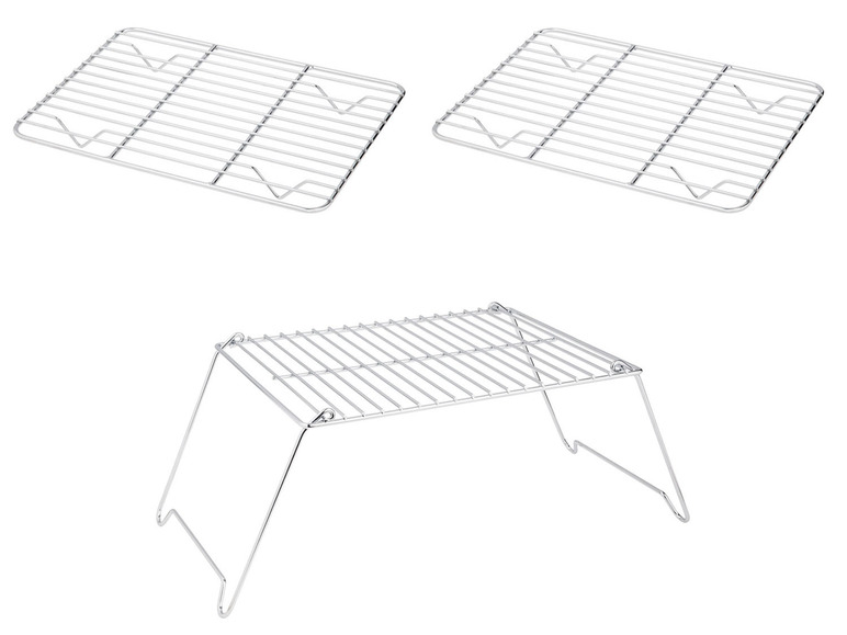  Zobrazit na celou obrazovku GRILLMEISTER Grilovací rošt / Sada chladicích mřížek, 2 kusy - Obrázek 1