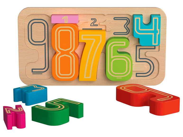  Zobrazit na celou obrazovku Playtive Dřevěná výuková hra Montessori - Obrázek 19