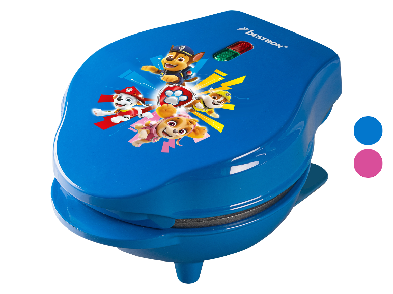 Mini vaflovač Besttron Paw Patrol, modrý.