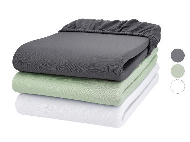 LIVARNO® Žerzejové napínací prostěradlo, 90–100 x 200 cm