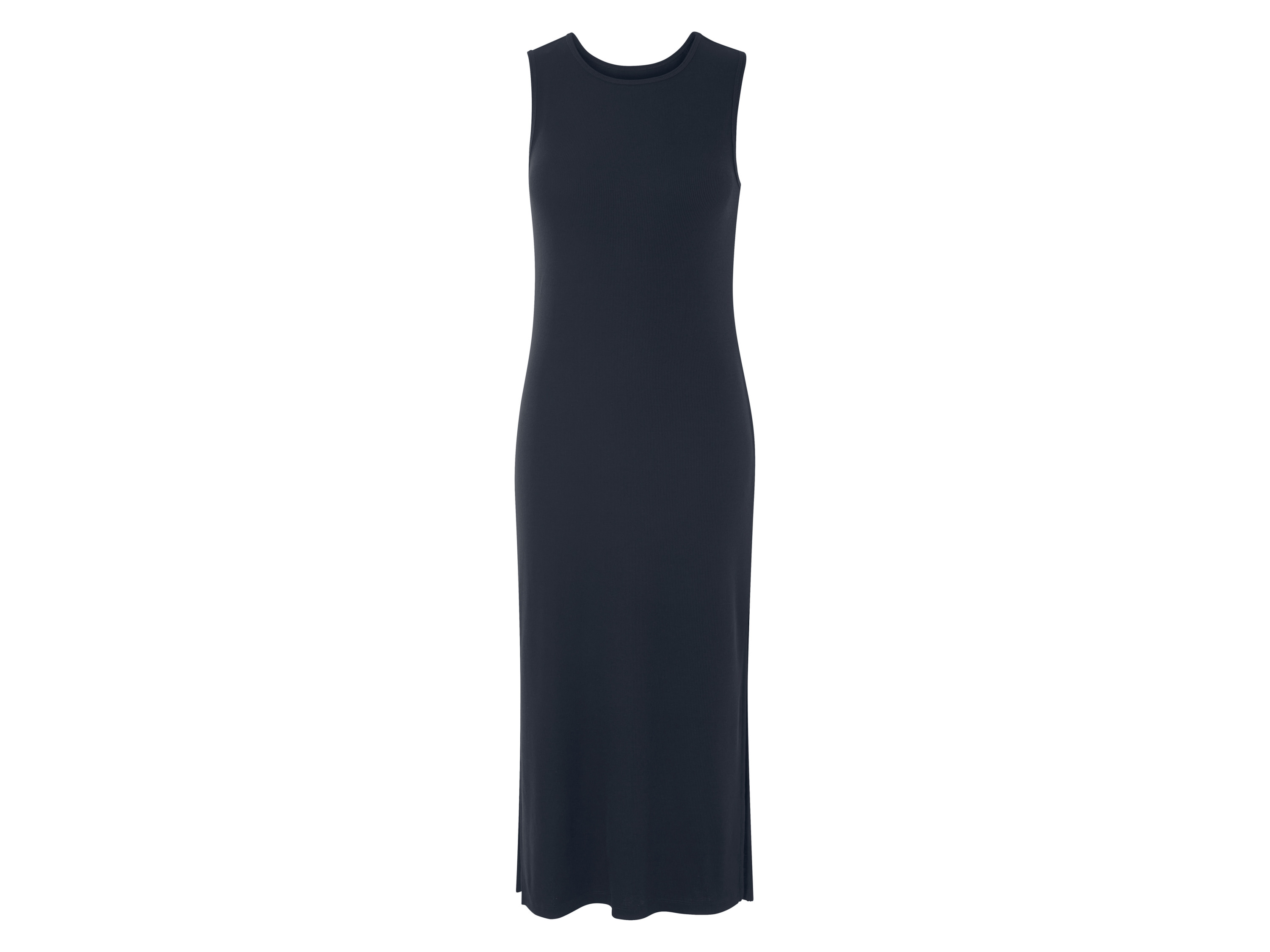 esmara® Dámské šaty, střih zdůrazňující postavu (navy modrá, S(36/38))