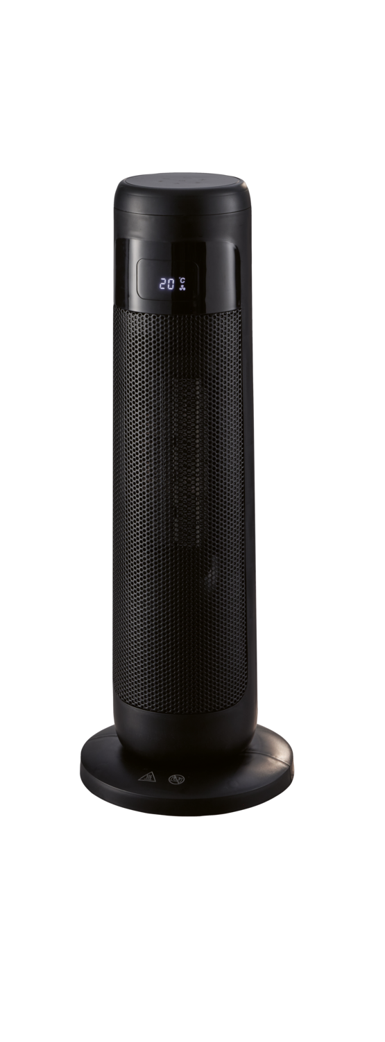 Tronic® Sloupový keramický ohřívač s ventilátorem Tthl 2000 C3 (černá)