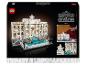 Sada LEGO Architecture Fontána di Trevi na krabici, s rozměry a detaily.