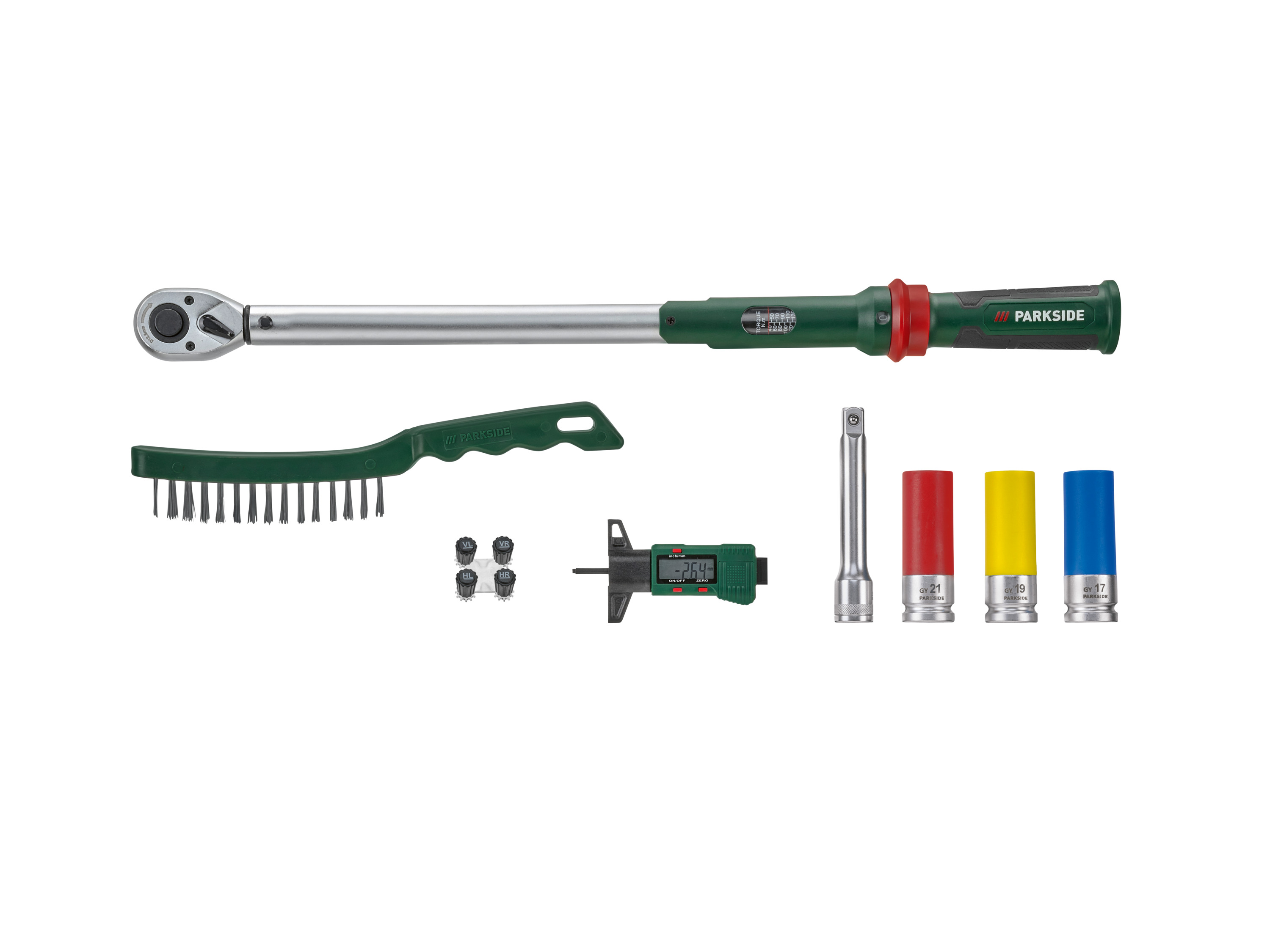 Parkside® Sada na výměnu kol, 11dílná