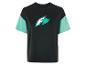 F2 triko, černé a tyrkysové, krátký rukáv.