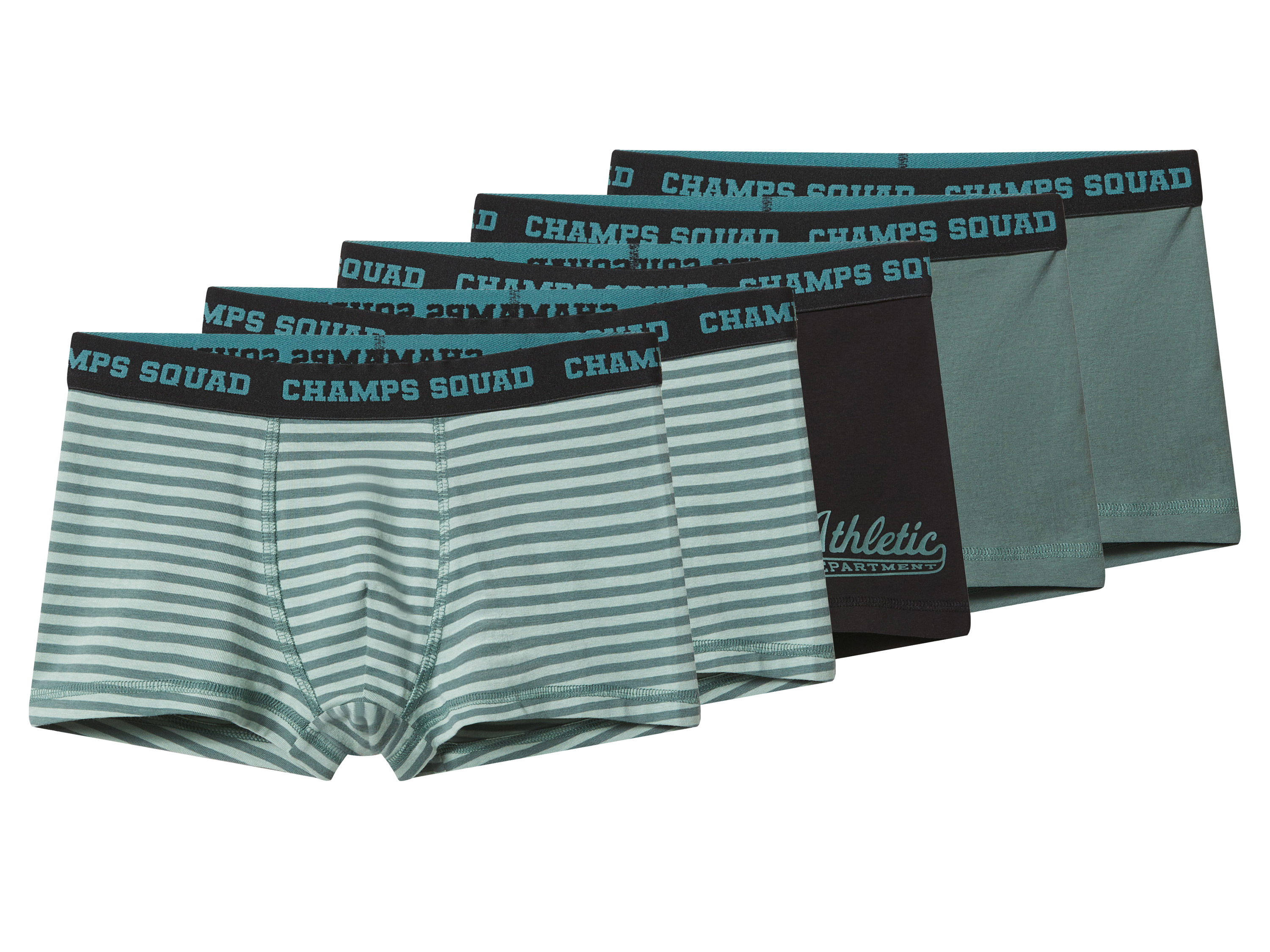 Esmara® Chlapecké boxerky, 5 kusů (zelená, 146/152)