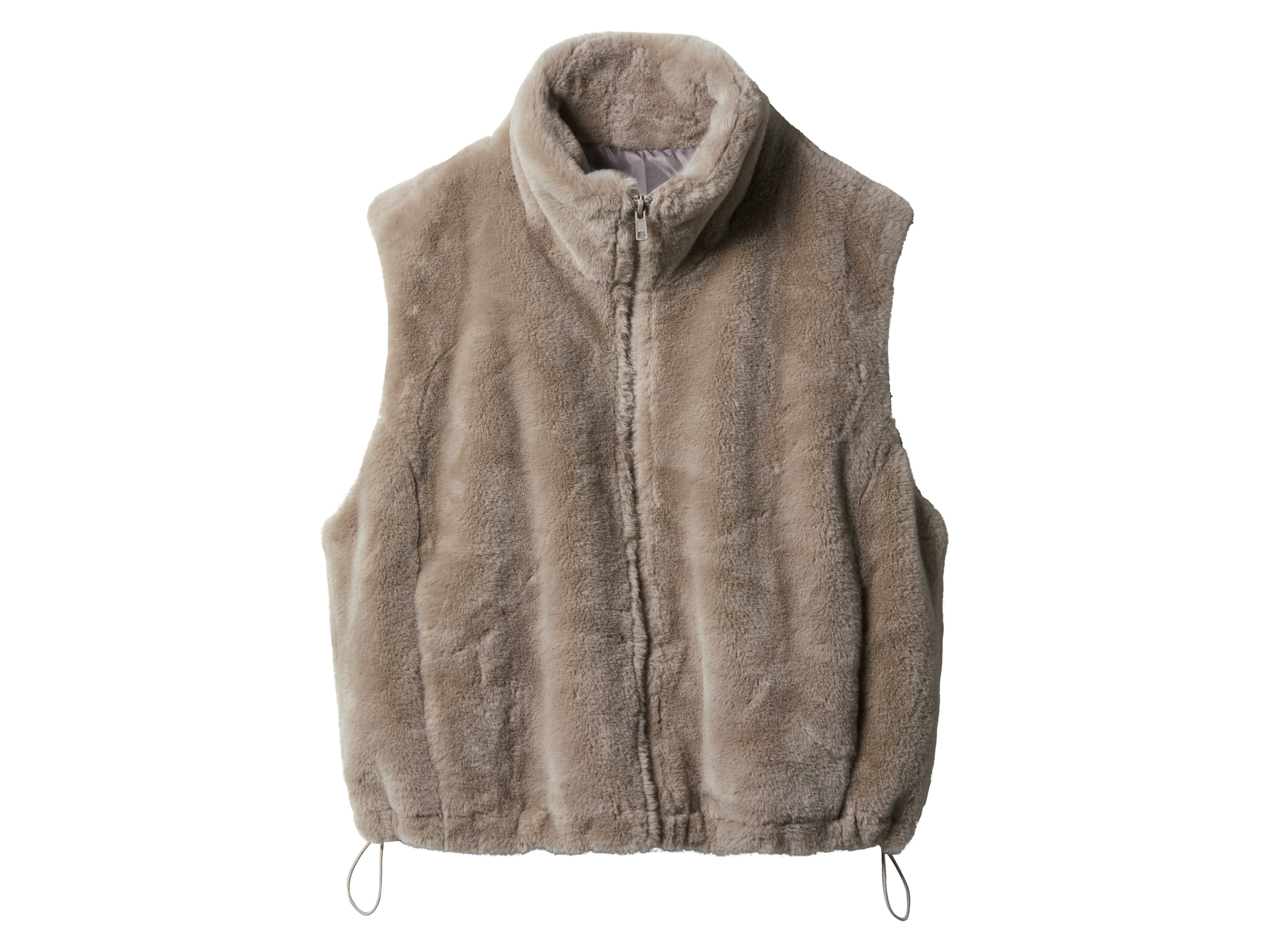 esmara® Dámská plyšová vesta (šedá, S(36/38))