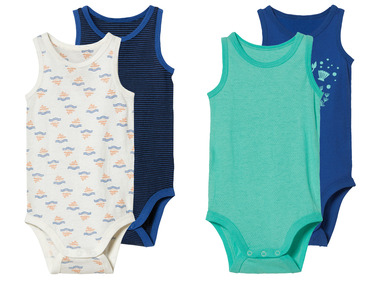 lupilu® Chlapecké body s BIO bavlnou, 2 kusy