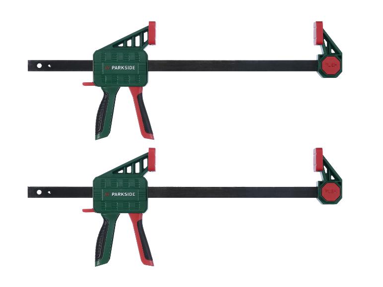 Dvě Parkside svěrky: praktické nástroje na kutily.