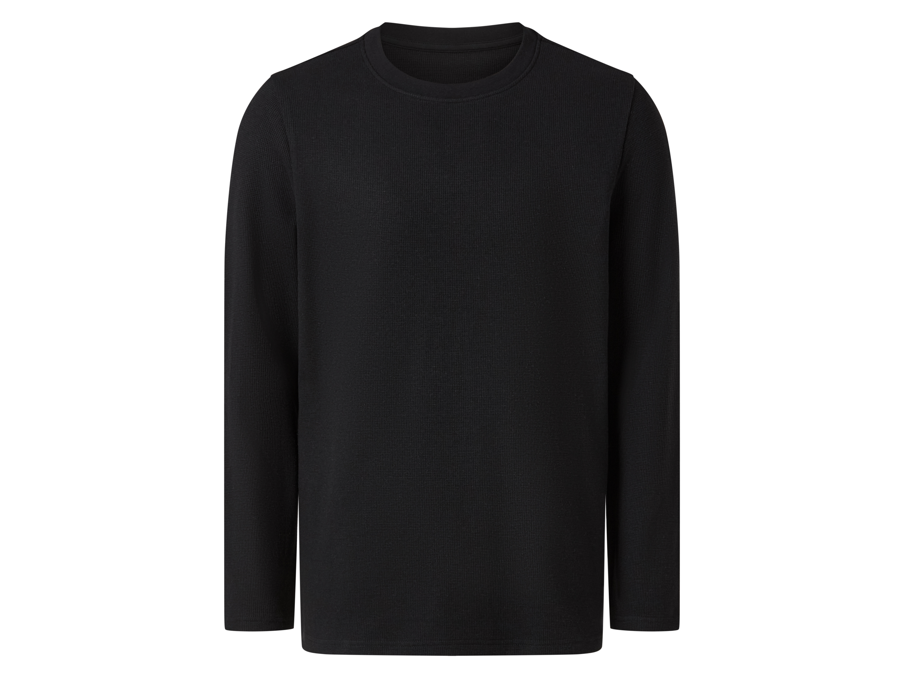 esmara Men Pánské triko s dlouhými rukávy (černá, L (52-54))