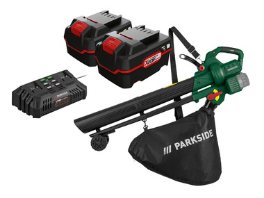 PARKSIDE® Aku vysavač / foukač listí 40 V PLSBA 40-Li A1, 2x 4 Ah
