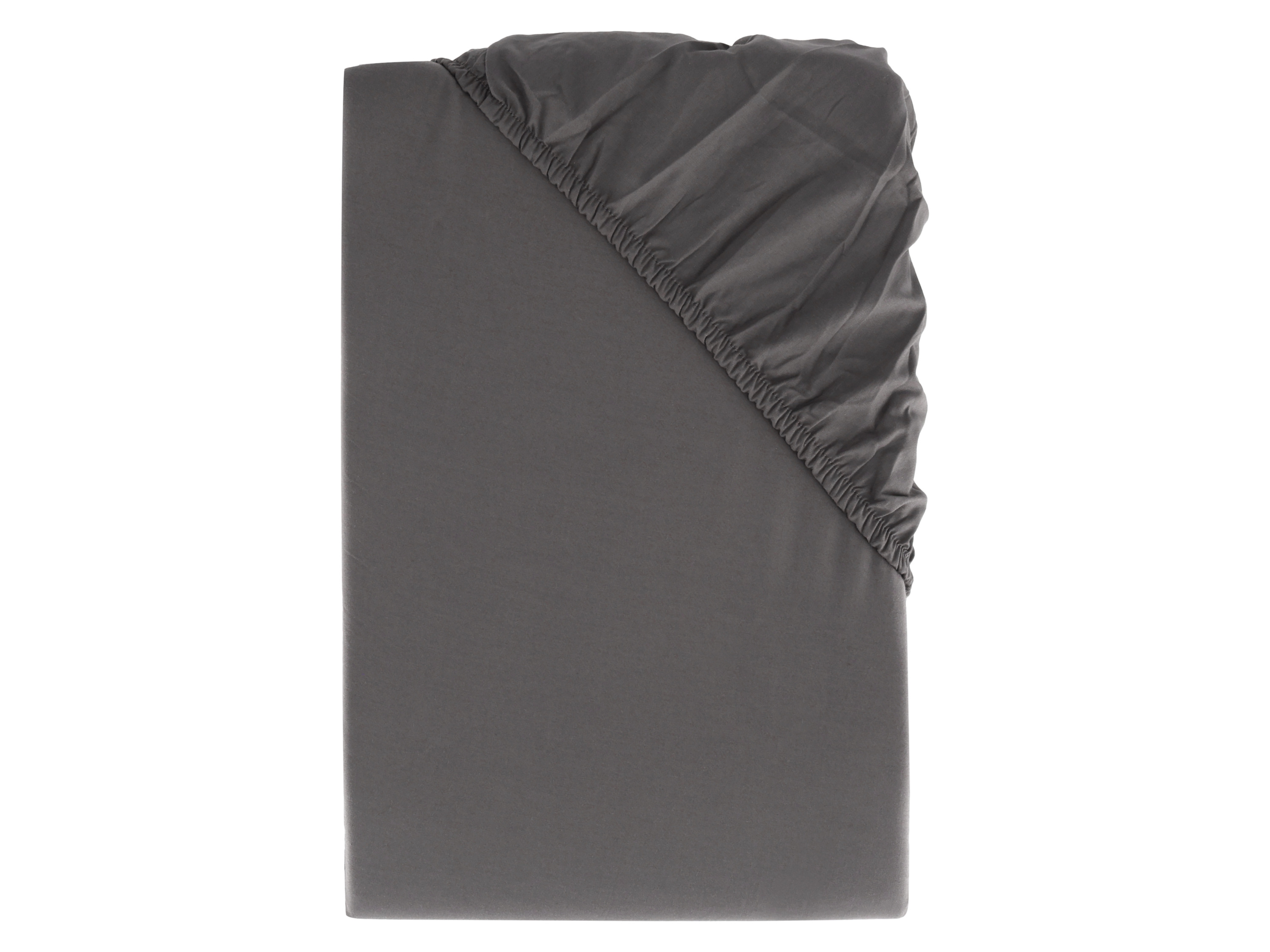 Livarno home Perkálové napínací prostěradlo, 90-100 x 200 cm (antracitová)