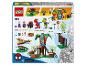 Sada LEGO Marvel 11200 s Spider-Manem, Ghost-Spider a dinosaury v džungli.
